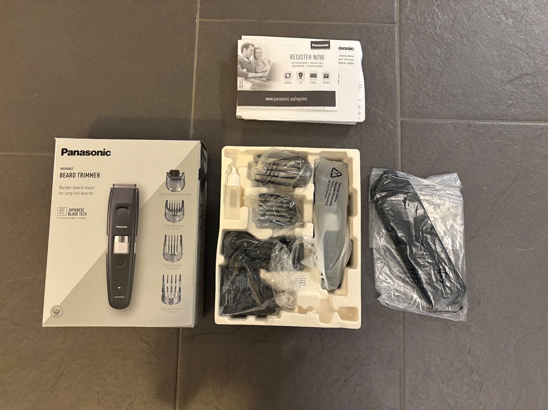 Panasonic Taglio: Panasonic Bartschneider, neuwertig, komplett – Nuovo e nell'imballaggio originale da Thalwil venduto da LeHungi 6
