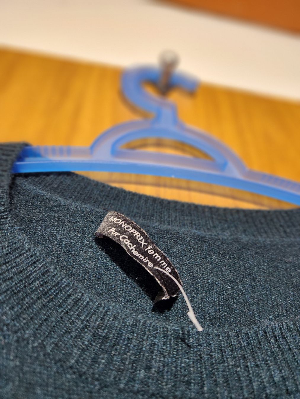 Pullover & Sweatshirts: Pull  oversize  Monoprix  pur cachemire vert foncé S/M  – Gebraucht aus Niedergösgen von Eva2410 2