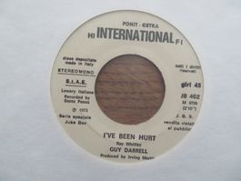Vinyl Single Schallplatte Guy Darrell - I've been hurt 1973
