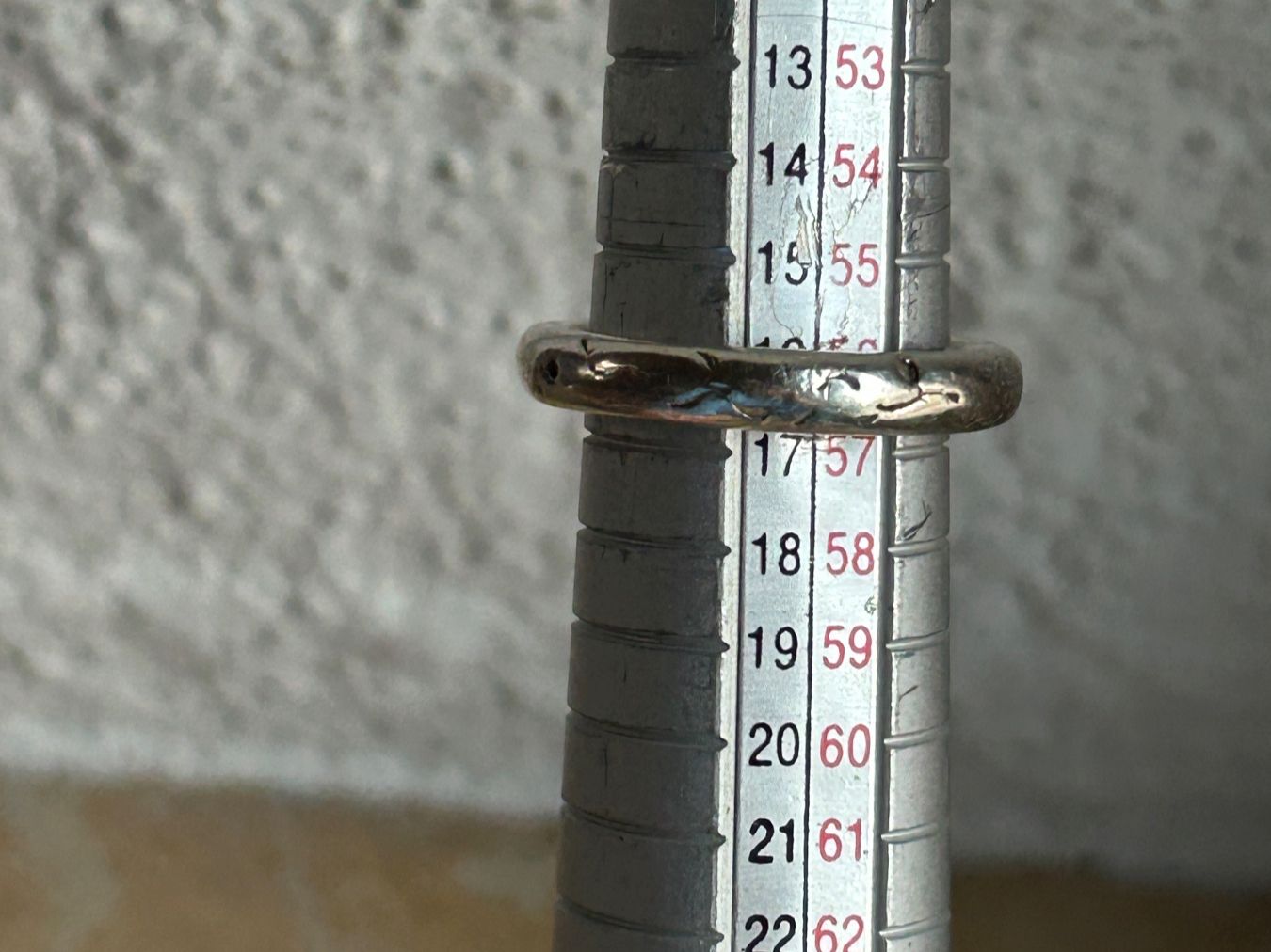 Bagues: Silberring mit Muster, Handarbeit (Gr. 56) – D'occasion à Laufen par belleskulptur 7