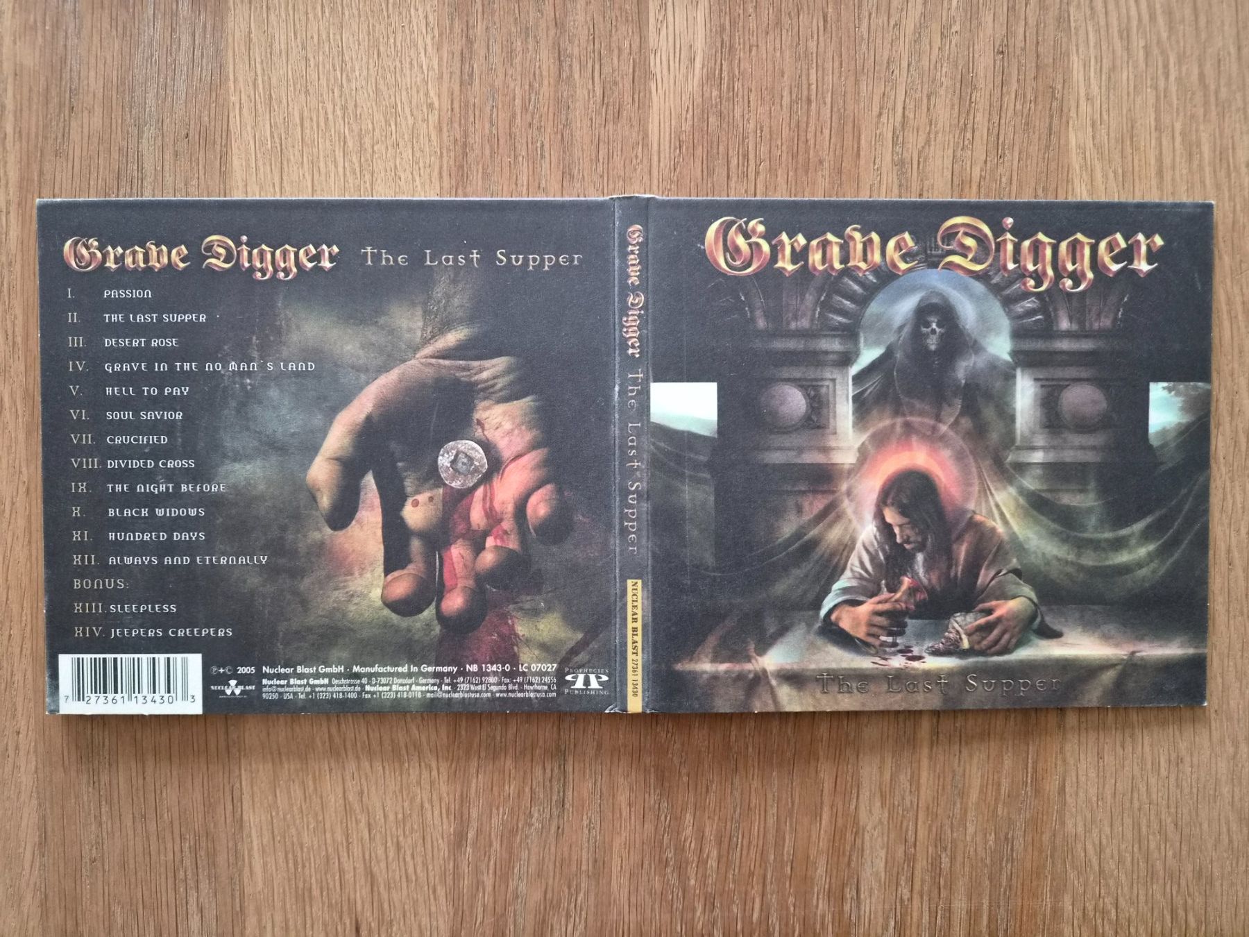 CDs: CD Grave Digger - The Last Supper, 2005 – Gebraucht aus Nebikon von Harley-Davidson01