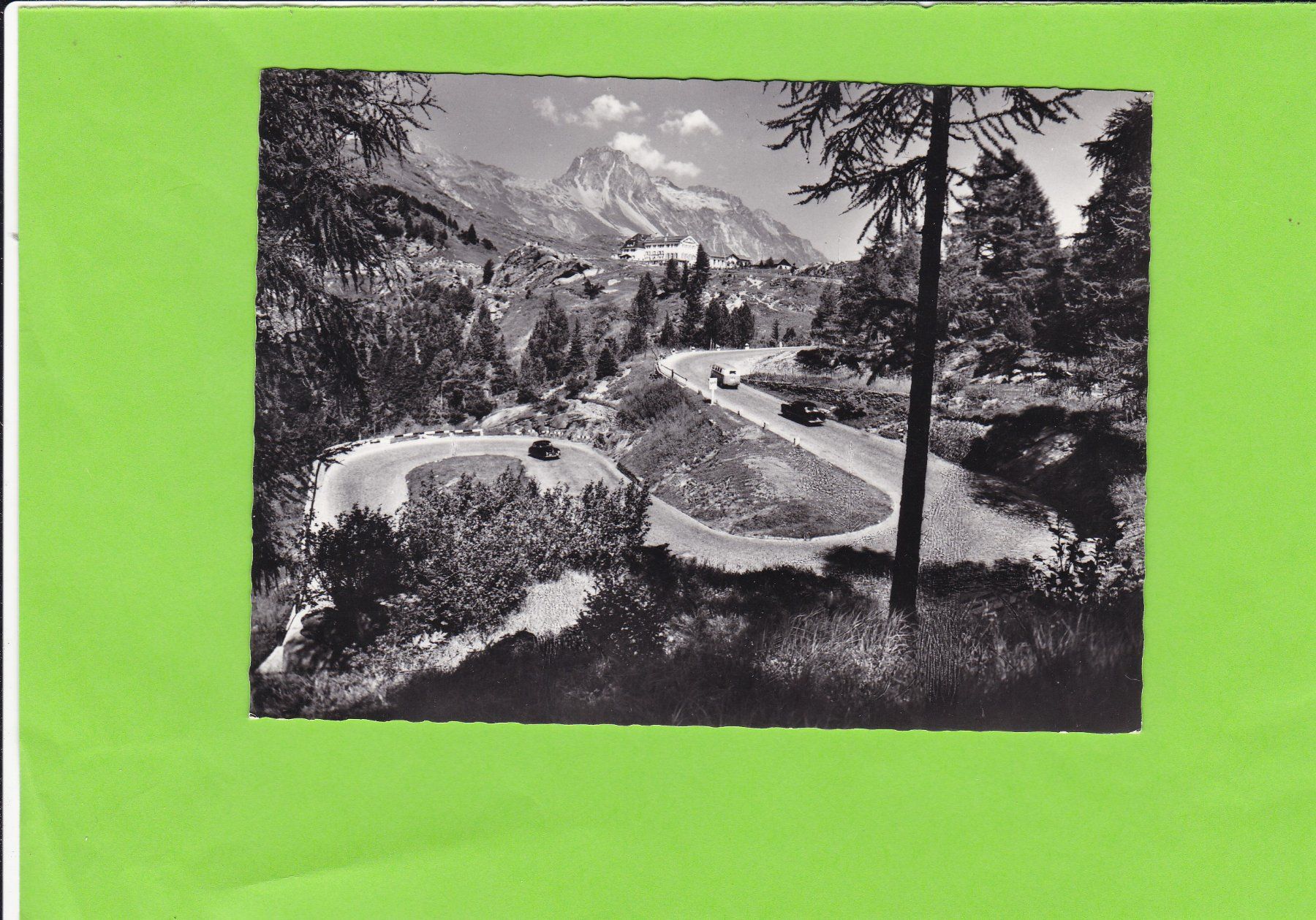 Cartoline postali: Malojastrasse-Oldtimer – Usato da St. Peterzell venduto da neckertal