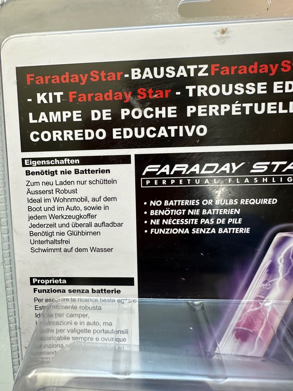 Lampade: BAUSATZ „FARADAY“ AB 1.- !!! – Nuovo e nell'imballaggio originale da Zürich venduto da NIKI777 3