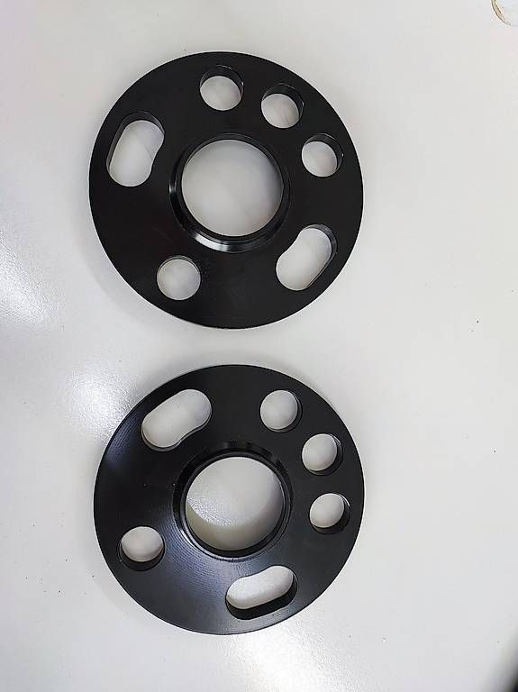 Alle Autoersatzteile: Powertech Distanzscheiben 10mm Lochkreis 4x100 Ø54.1 – Gebraucht aus Rorbas von Lester1986