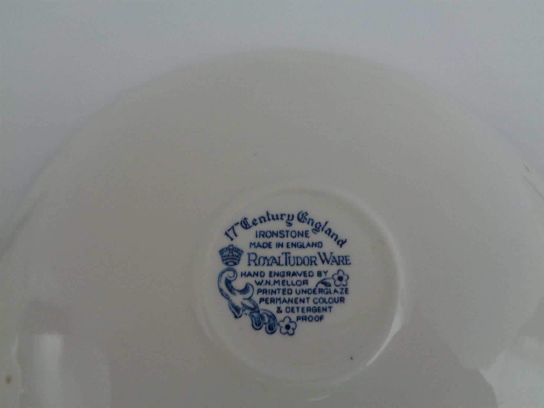 Tazze: 6 Tassen-Unterteller  Ironstone England – Usato da Chur venduto da omonia 3