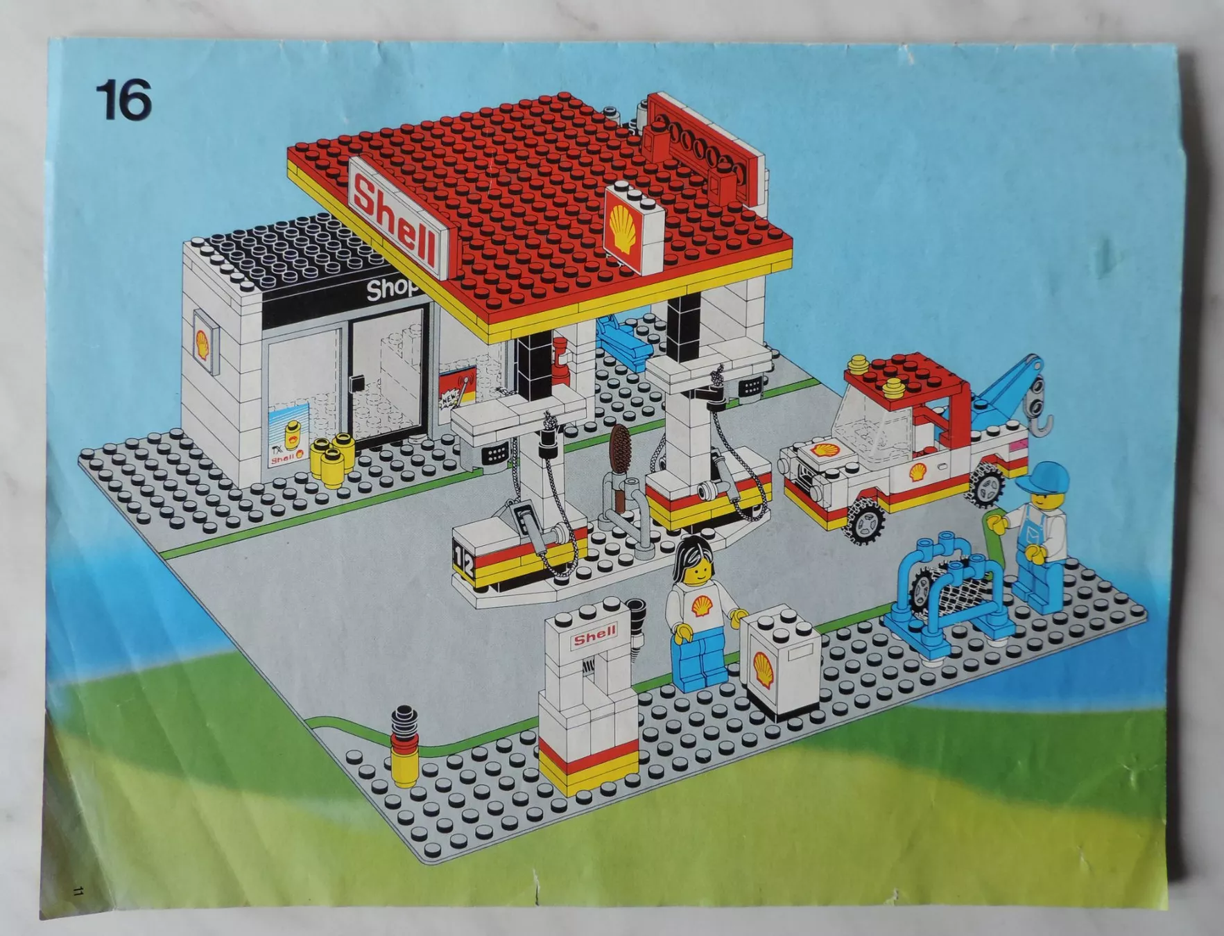 Lego Giocattoli: Shell Tankstelle, Set 6378 + Trail Ranger, Set 6514 – Usato da Burgdorf venduto da ursla50 8
