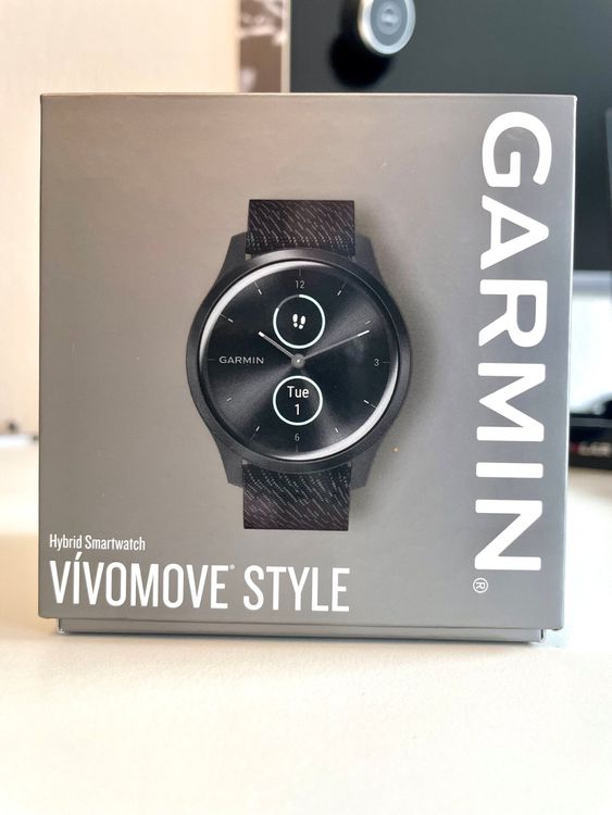 Garmin vivomove style graphite hot sale