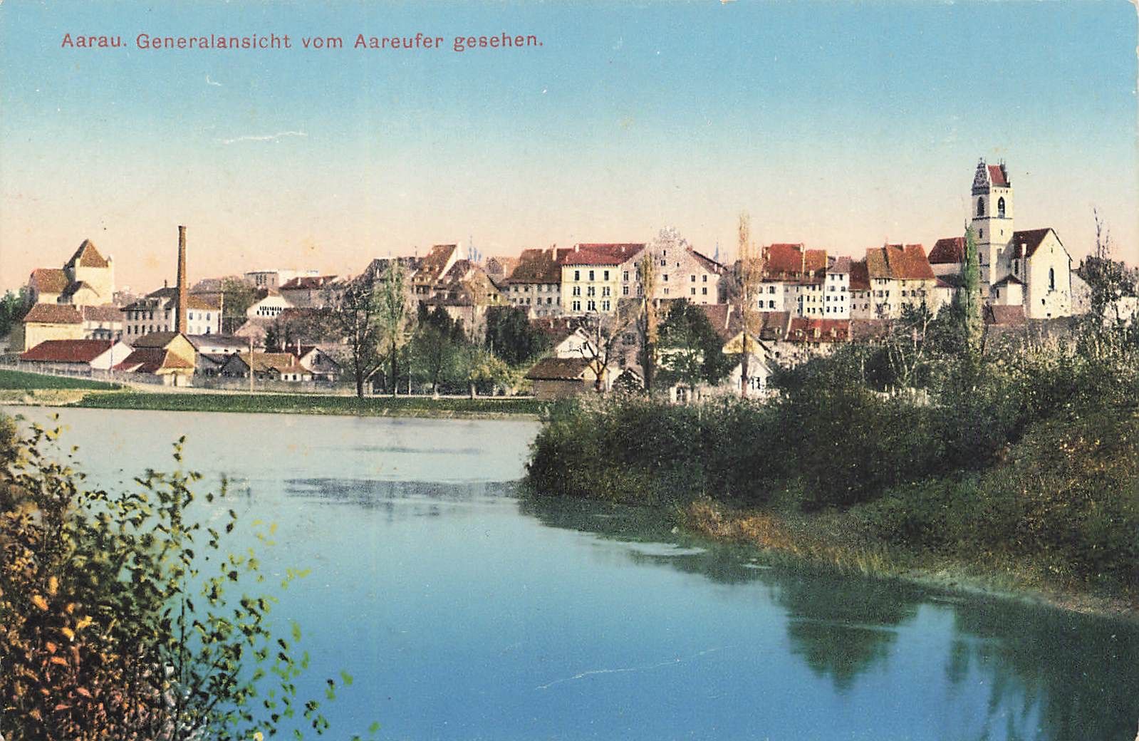 Ansichtskarten: Aarau – Gebraucht aus Biasca von Blenio71