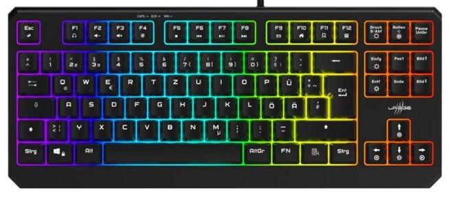 Tastiere: Gaming Tastatur – Nuovo e nell'imballaggio originale da Hinwil venduto da RTTM_AT 1