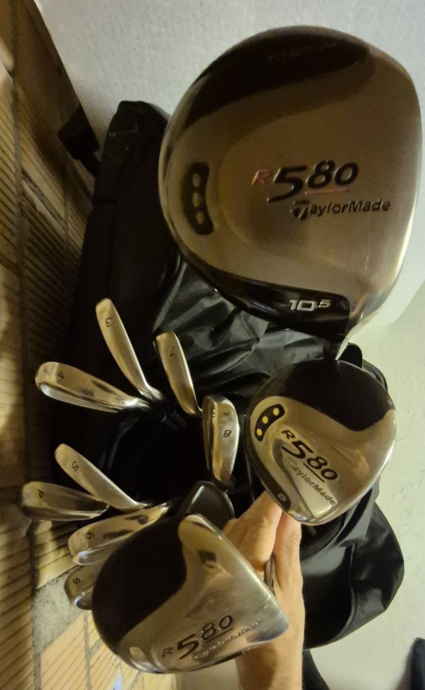 Mazze & Set: Golfset mit Reisetasche und Trolley – Usato da Riehen venduto da ral_r6jj 3