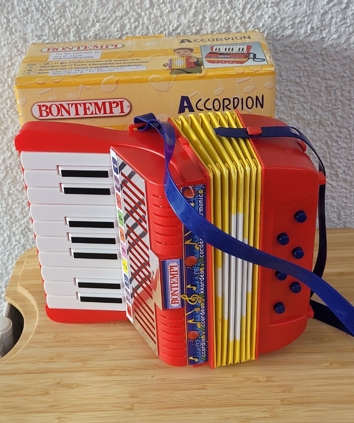 Spielzeuge: Bontempi Handorgel Spielzeug  – Gebraucht aus Buttikon SZ von Renco 1