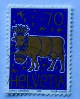 Nr.905 Die goldene Kuh Sondermarken  GESTEMPELT 1996   