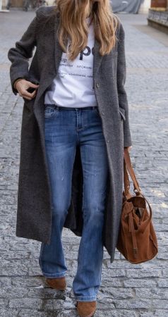 Wintermantel von Zara, Grösse XS, Grau, Versad 9.- CHF