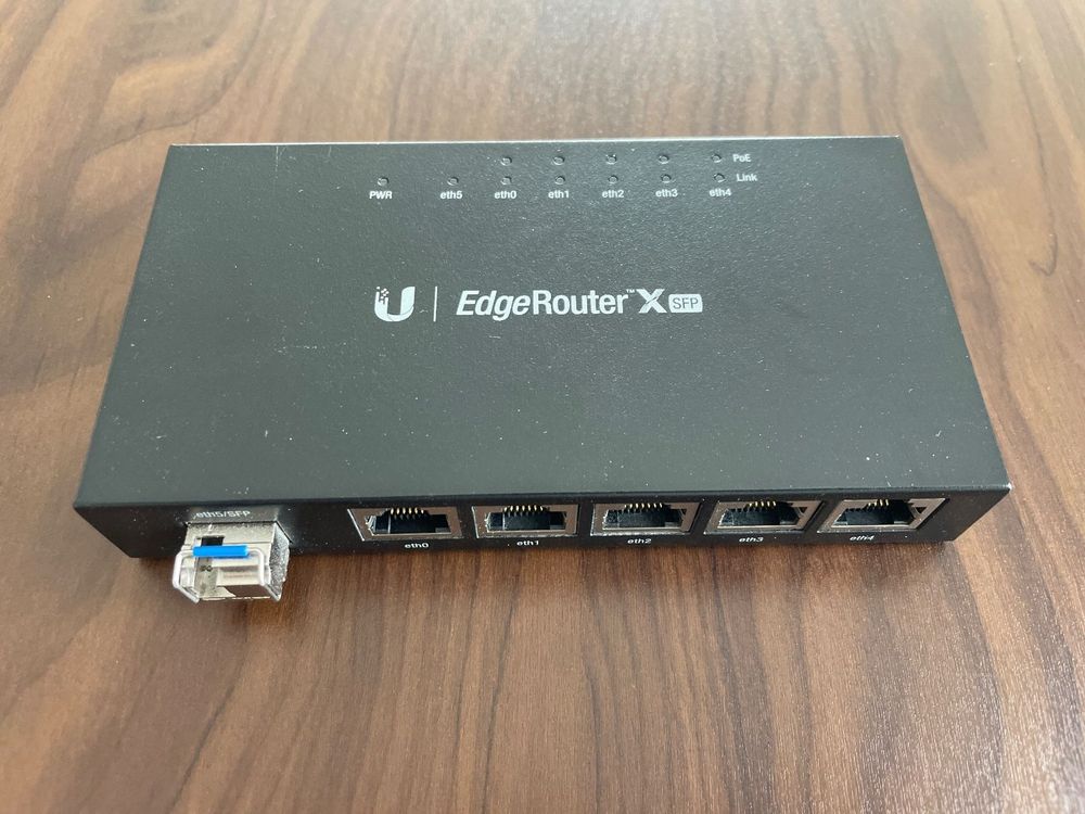 Ubiquiti EdgeRouter X SFP | Kaufen Auf Ricardo