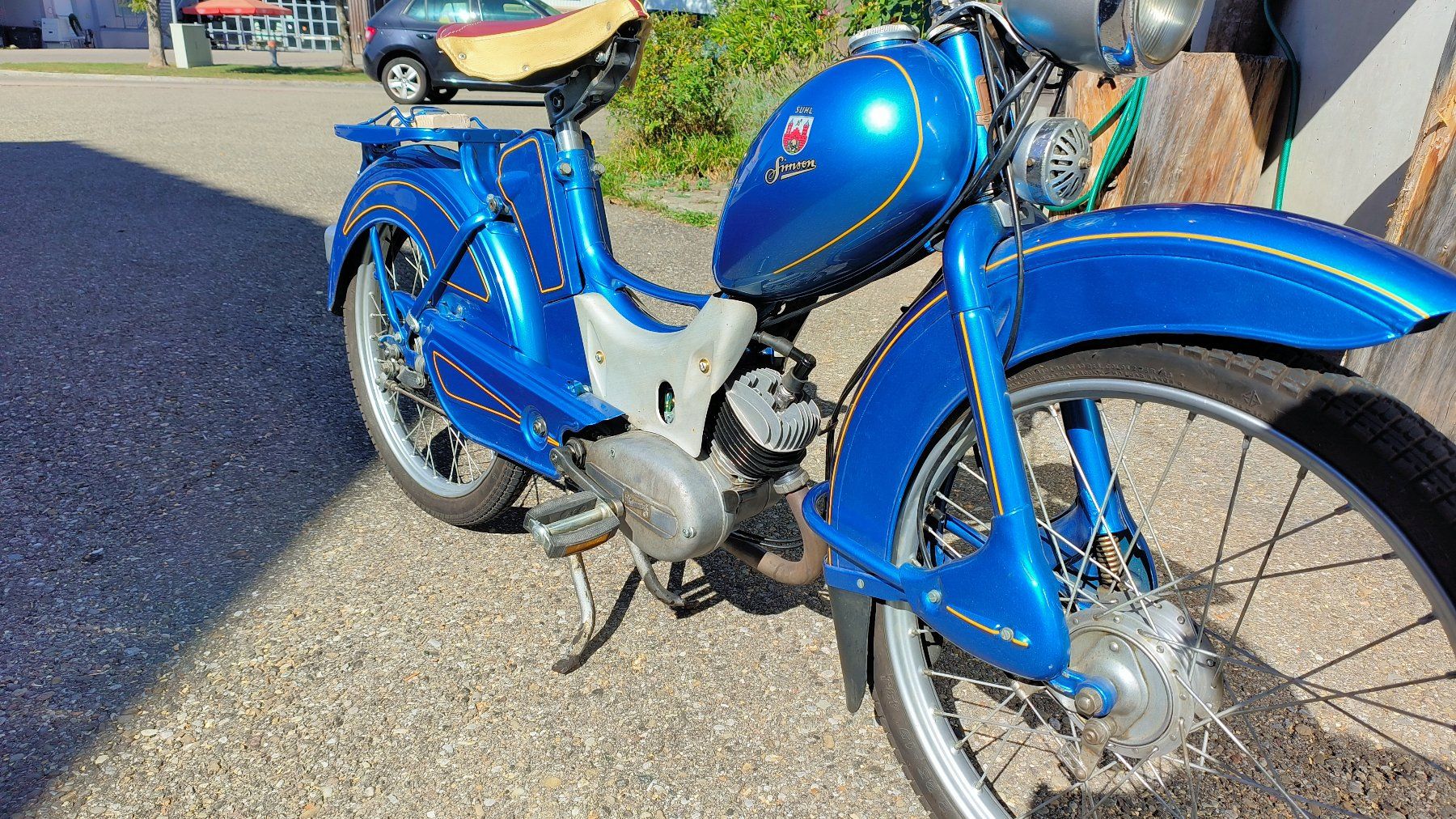 Simson Mofas: Simson SR-2E 1960  Oldtimer Töffli mofa kein Sachs Puch – Gebraucht aus Hittnau von Kulturhaus 1