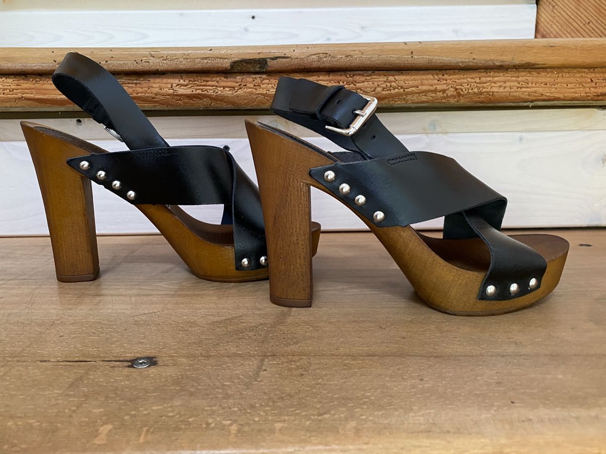 Scarpe da donna: Mules~sandales San Marina – Nuovo (secondo la descrizione) da Moutier venduto da Happyvidedressing 5