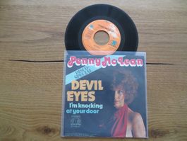 Penny McLean - Devil Eyes 7" Single Schallplatte Top!
