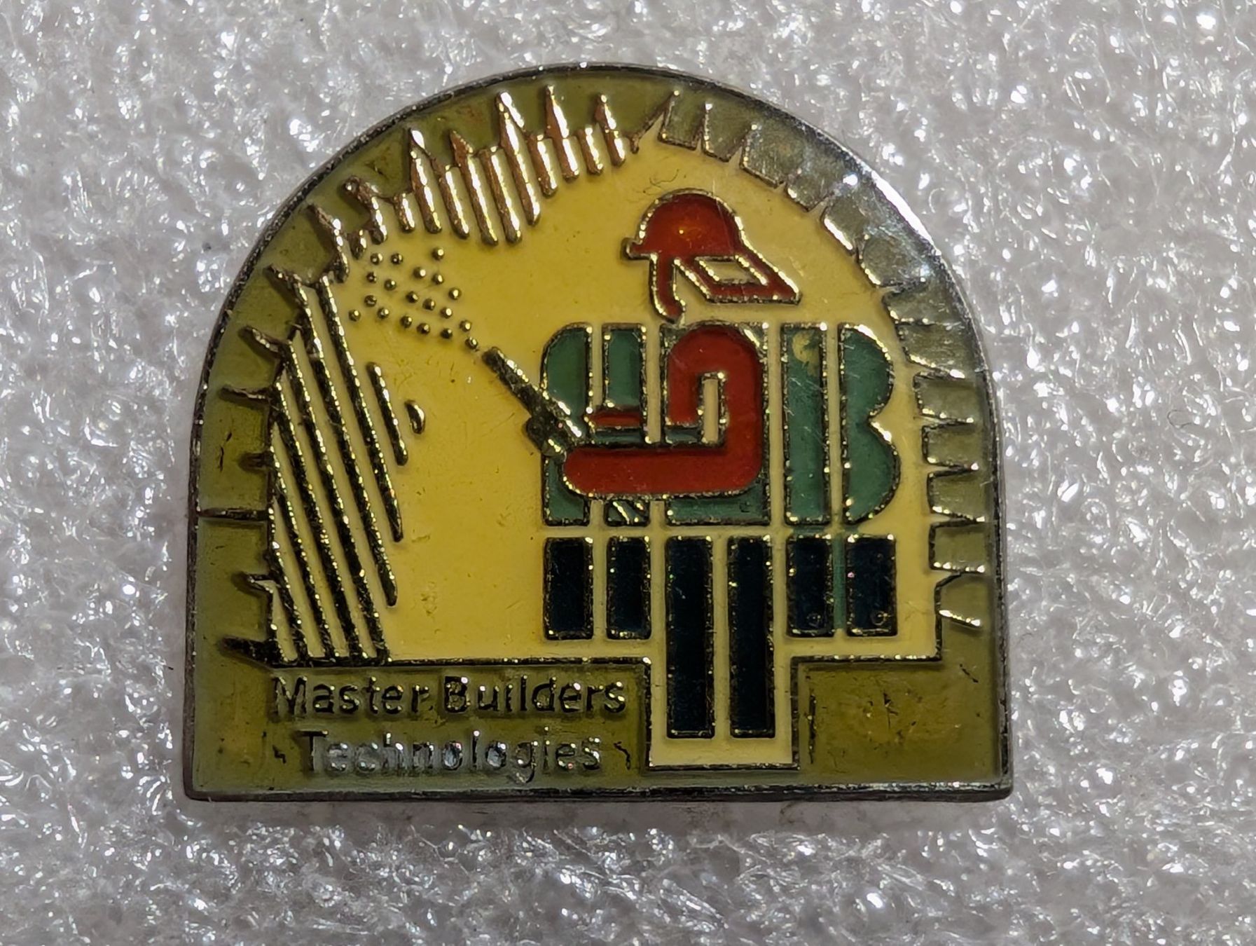 Placchette & Badge: Ansteckpin 290: Master Builder's – Usato da Oppligen venduto da Pin-Fall-Shop