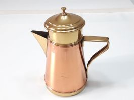 Antike Französische KupferKaffeekanne -Cafetière en cuivre