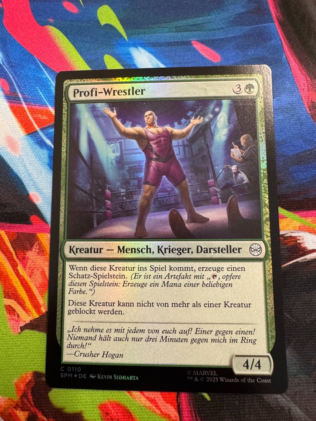 Magic The Gathering Carte collezionabili: Profi-Wrestler - Foil - Marvel's Spider-Man - Magic – Nuovo (secondo la descrizione) da Bülach venduto da Pfrenzel