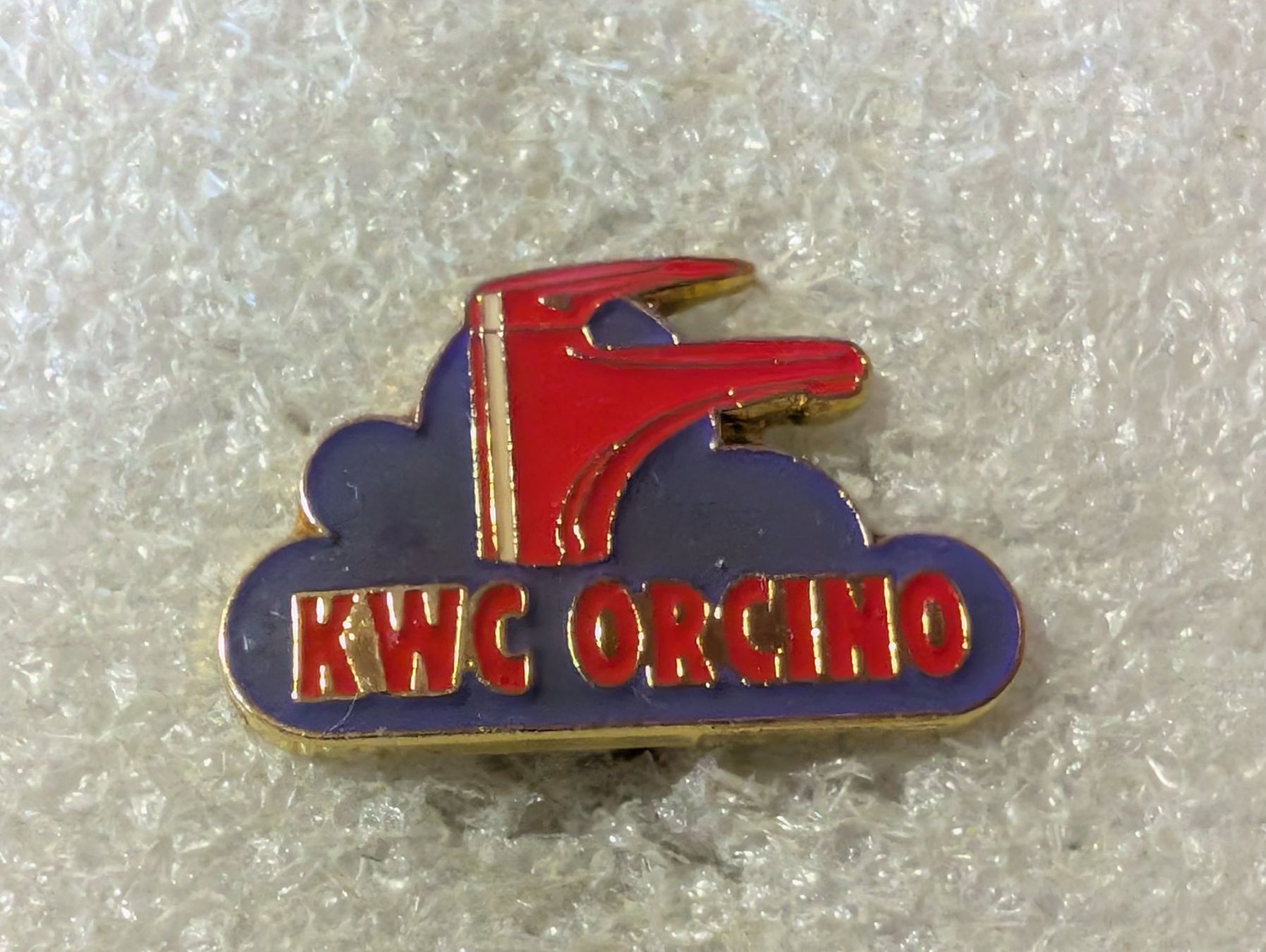 Placchette & Badge: Ansteckpin 172: KWC Orcino – Usato da Oppligen venduto da Pin-Fall-Shop