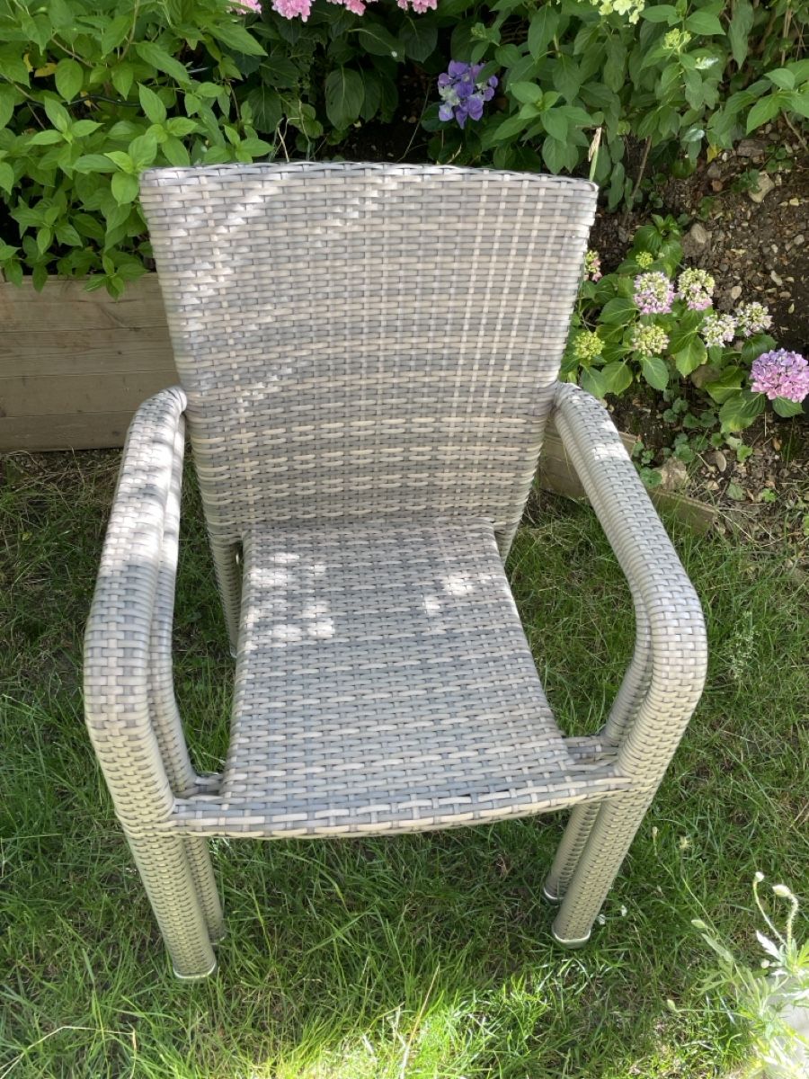 Sedie: 2 Rattan-Gartenstühle hochwertig  – Usato da Münchenstein venduto da FamilieUlmi 1