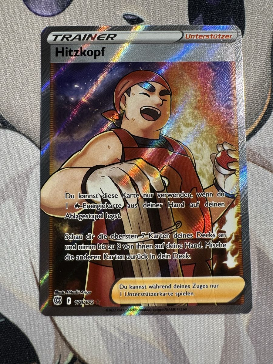 Pokémon Carte collezionabili: Hitzkopf 170/172 DE – Nuovo (secondo la descrizione) da Therwil venduto da CarottiCards