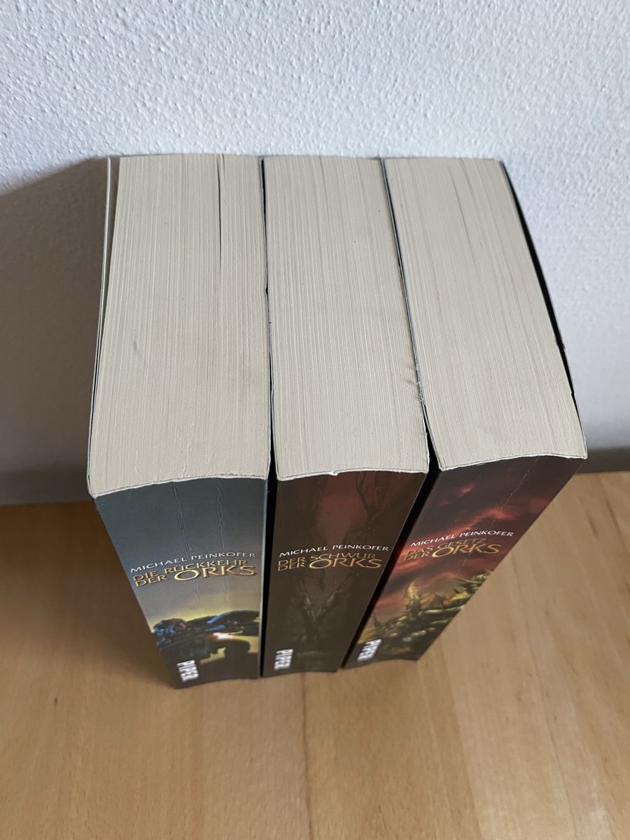 Libri: 3x Orks Fantasy Roman - Michael Peinkofer – Usato da Schwarzenburg venduto da Michellu 3