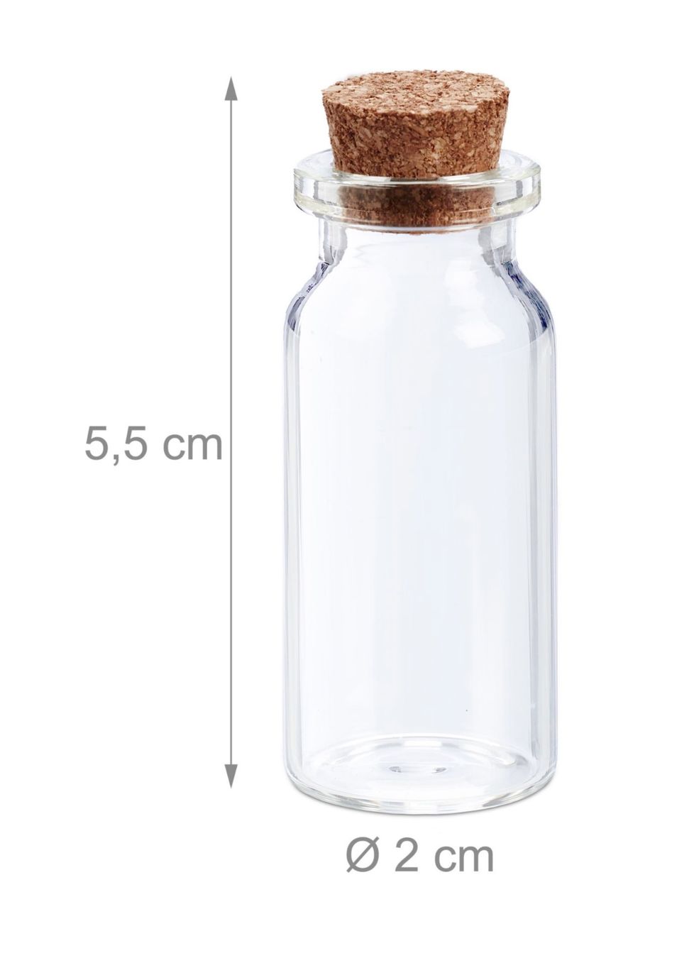 Altro in Stoviglie & Bicchieri: Mini Glasflaschen mit Korken 72er Set – Nuovo e nell'imballaggio originale da Bülach venduto da StoreInShop 2
