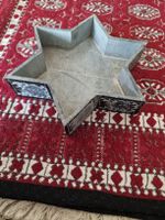 Schieferstern Dekoschale Handarbeit Weihnachten Deko