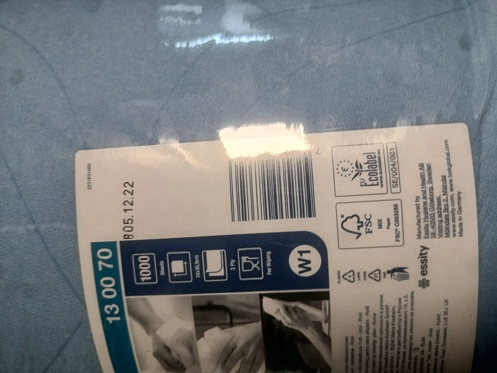 Tutti gli attrezzi: Tork  Extra starkes Wischpapier, neu & originalverpackt – Nuovo (secondo la descrizione) da Burgdorf venduto da Bxblau 2