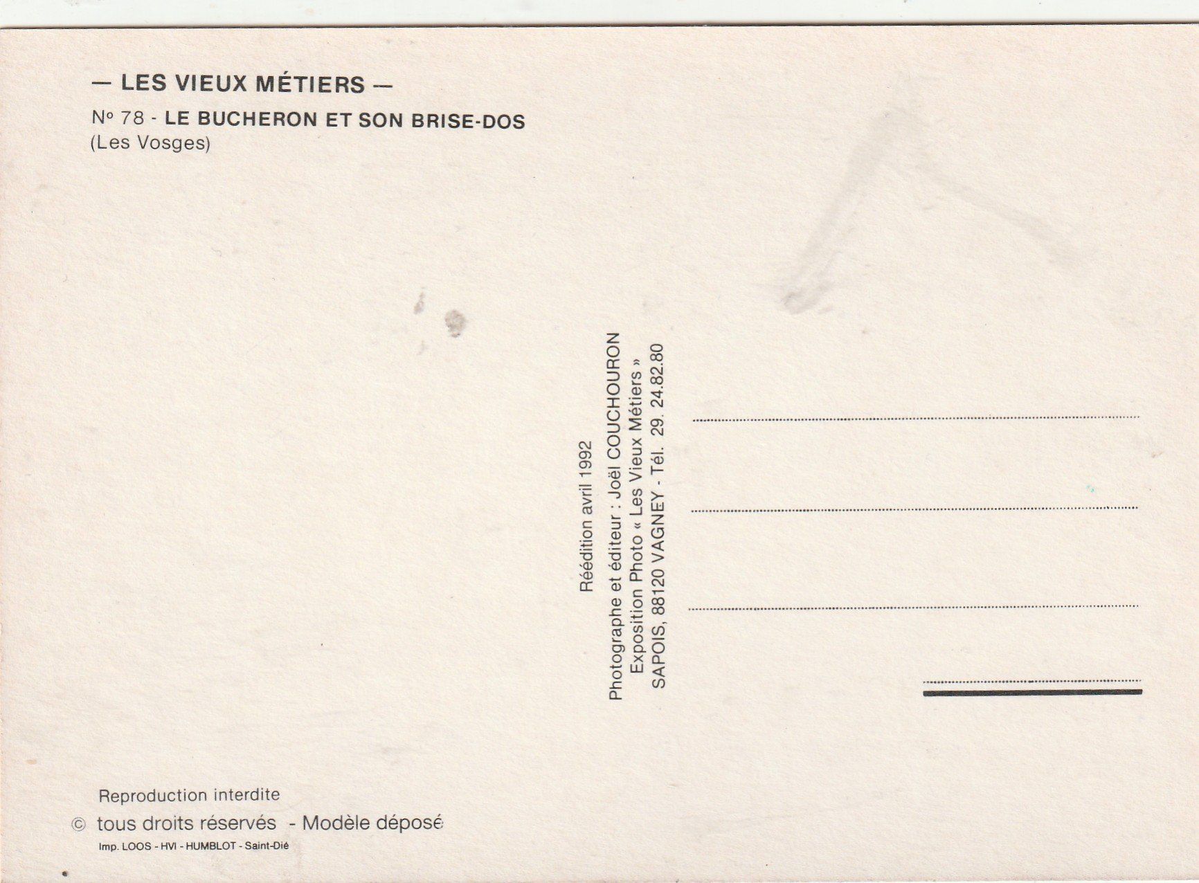 Cartoline postali: Die alten Zeiten – Usato da Lumbrein venduto da made02 1