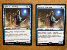 2x Agent of Treachery (M20, EN)