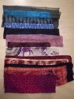 11 STK DIVERSE FOULARD RECHTECKIG