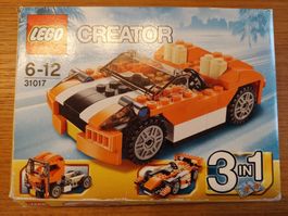 Lego creator 3 in 1 31017 Lastwagen - Formel 1 - Cabrio