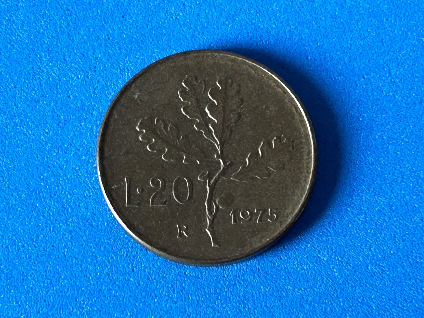 Tutti le monete: Italy - 20 Lire 1975 – Usato da Corcelles NE venduto da AJKader 6
