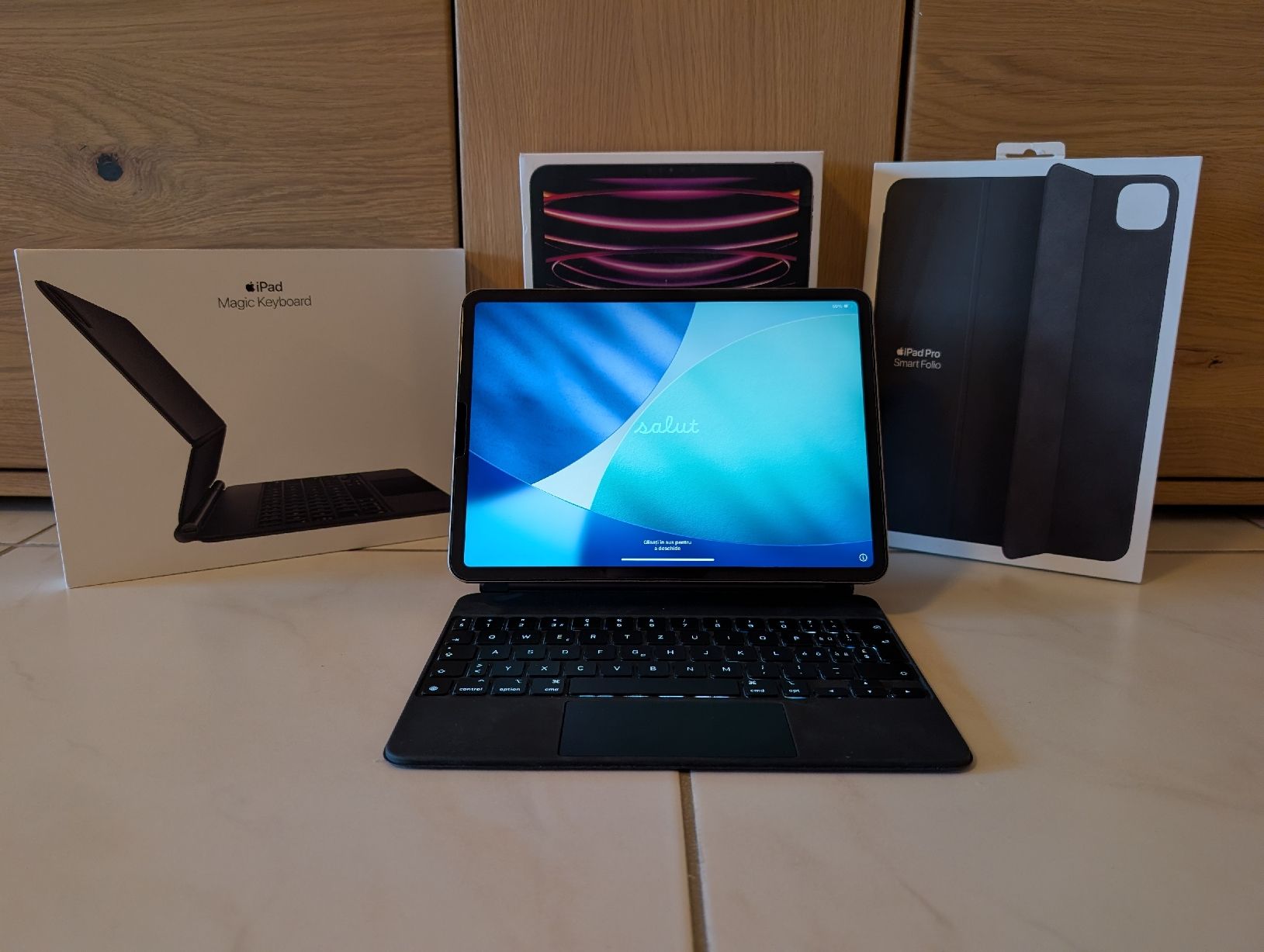 Apple Tablet PC: Apple iPad Pro 11" M2 (128GB) + Magic Keyboard CH – Usato da Wil SG venduto da Ni96