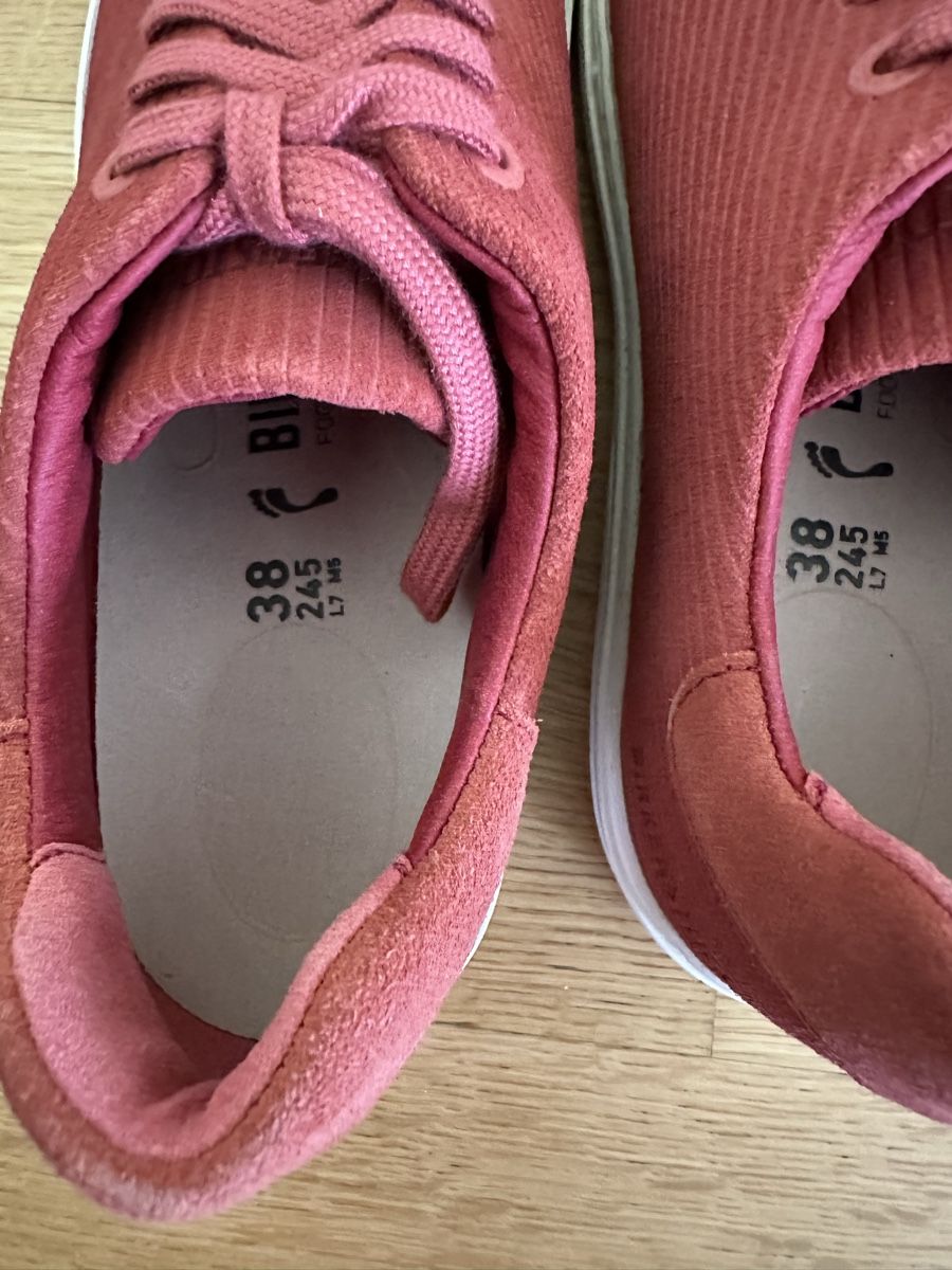 Birkenstock Damenschuhe: Birkenstock Sneakers Rot – Neu und originalverpackt aus Bad Ragaz von AKahlon 3