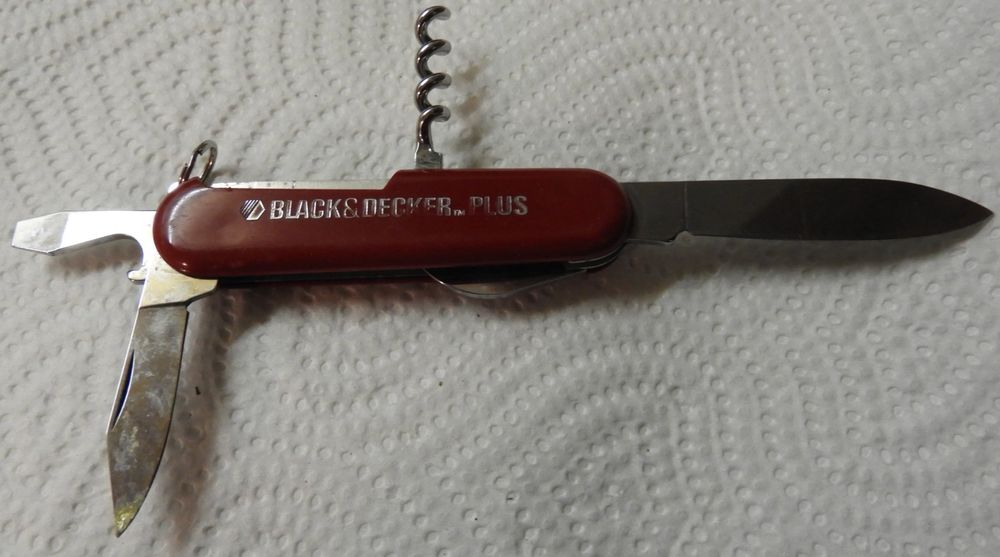 SACKMESSER WENGER DELEMONT, BLACK UND DECKER TM PLUS (Gebraucht) in ...