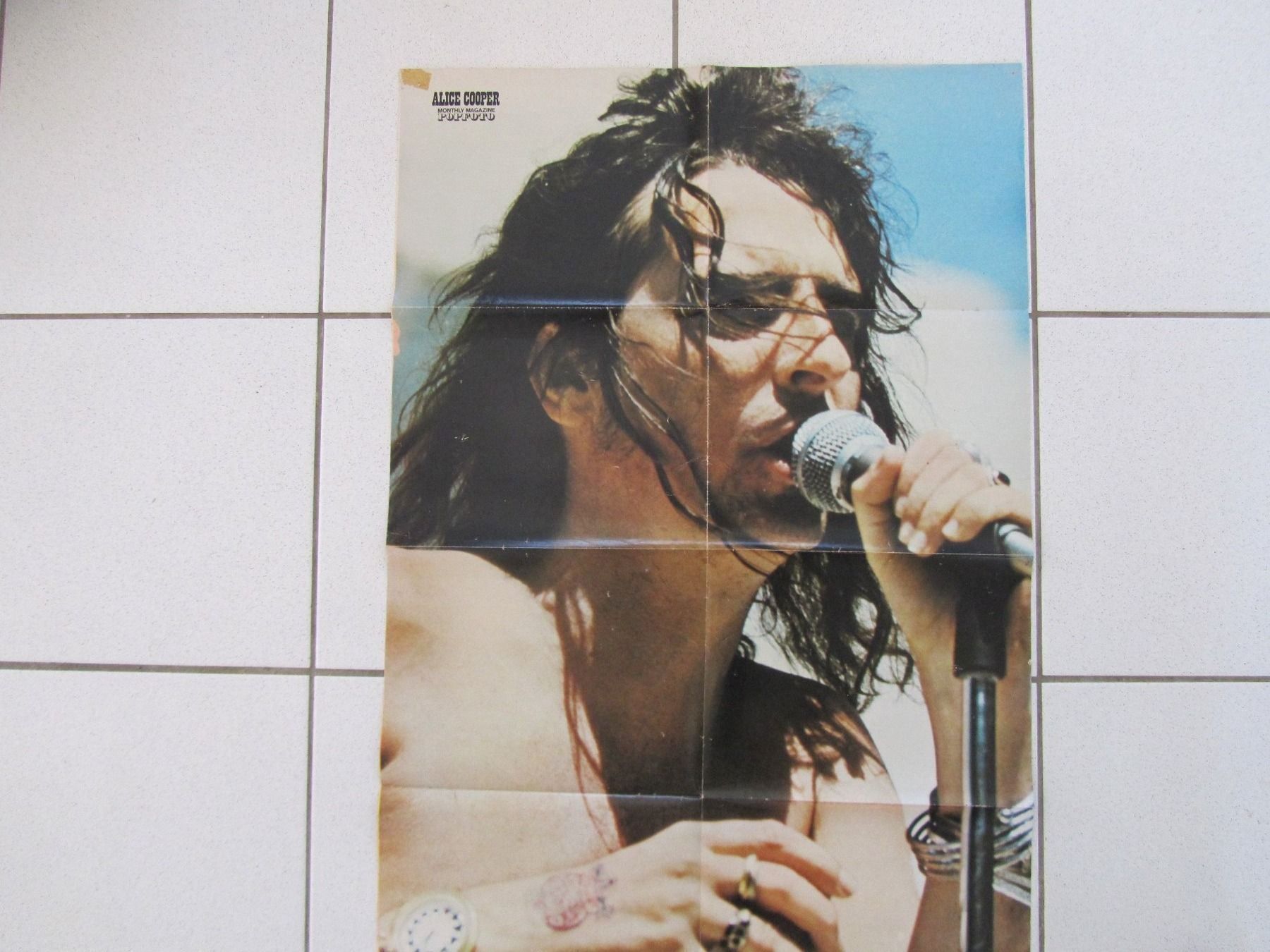 Poster & Bilder: Poster Popfoto Alice Cooper – Gebraucht aus Weiningen ZH von dietsch57