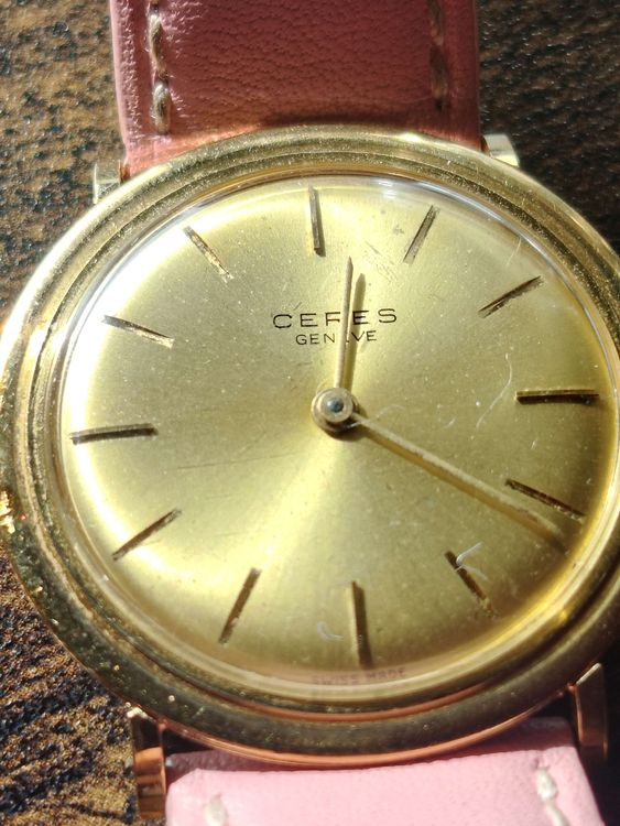 Montre femme Ceres Genève or 18k, état acceptable (Gebraucht) in ...