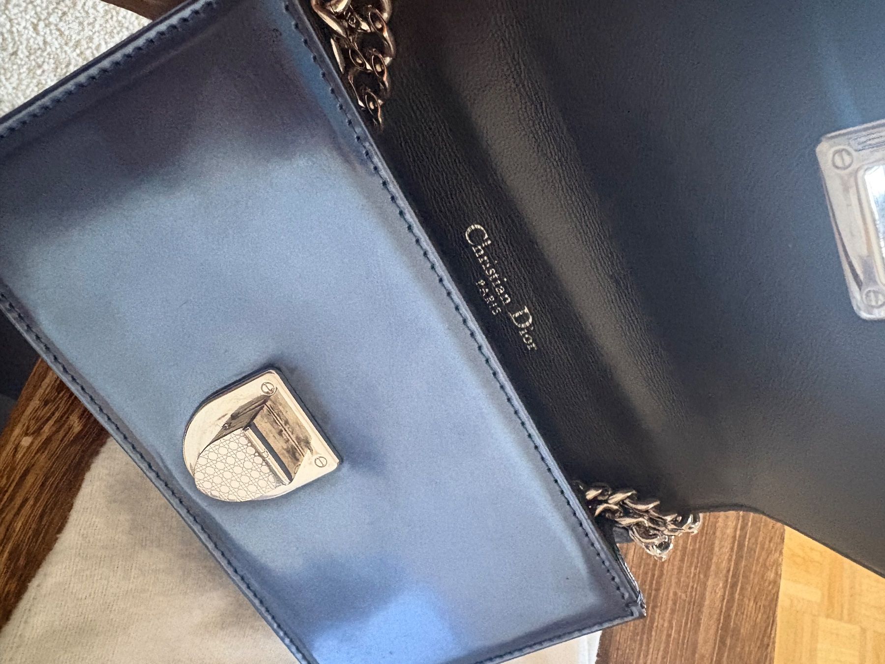 Dior Borse da donna: Sac Diorama Bleu Métallisé – Usato da Petit-Lancy venduto da lep_5vvn 1
