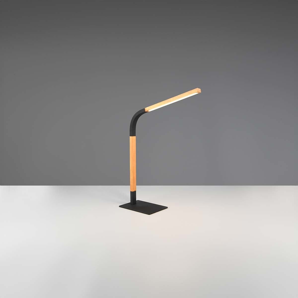 Lampade: LED Tischleuchte, Holz, bis 73 cm Höhe – Nuovo (secondo la descrizione) da Kreuzlingen venduto da Smart-Light 4