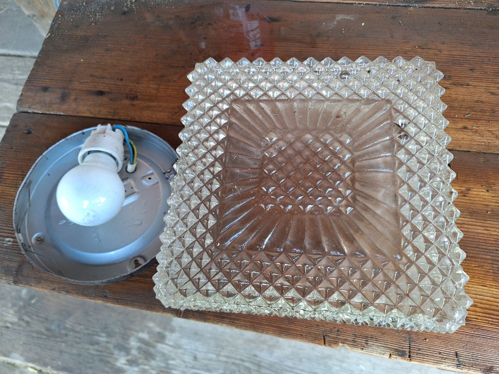 Lampadari & plafoniere: Deckenlampe Glas – Usato da Schwarzenburg venduto da Elena_91