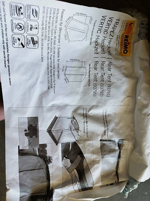 Alle Ersatzteile: tenda posteriore REIMO – Gebraucht aus Davesco-Soragno von gal_2wwd 3
