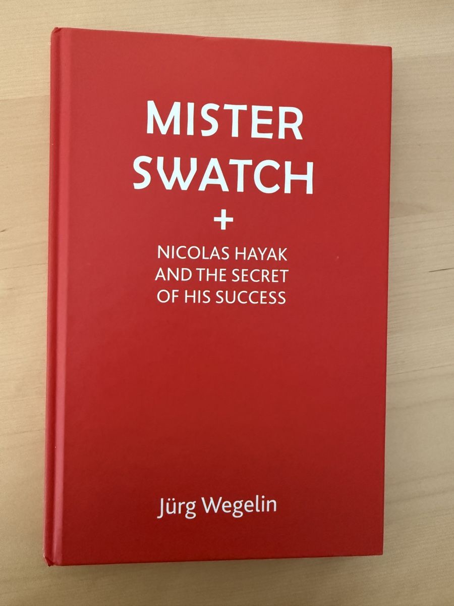 Libri: Mister Swatch, Nicolas Hayek – Nuovo e nell'imballaggio originale da Gland venduto da AlpineTime_CH