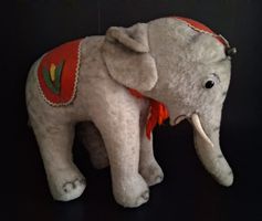 Elephant Steiff en mohair des années 50
