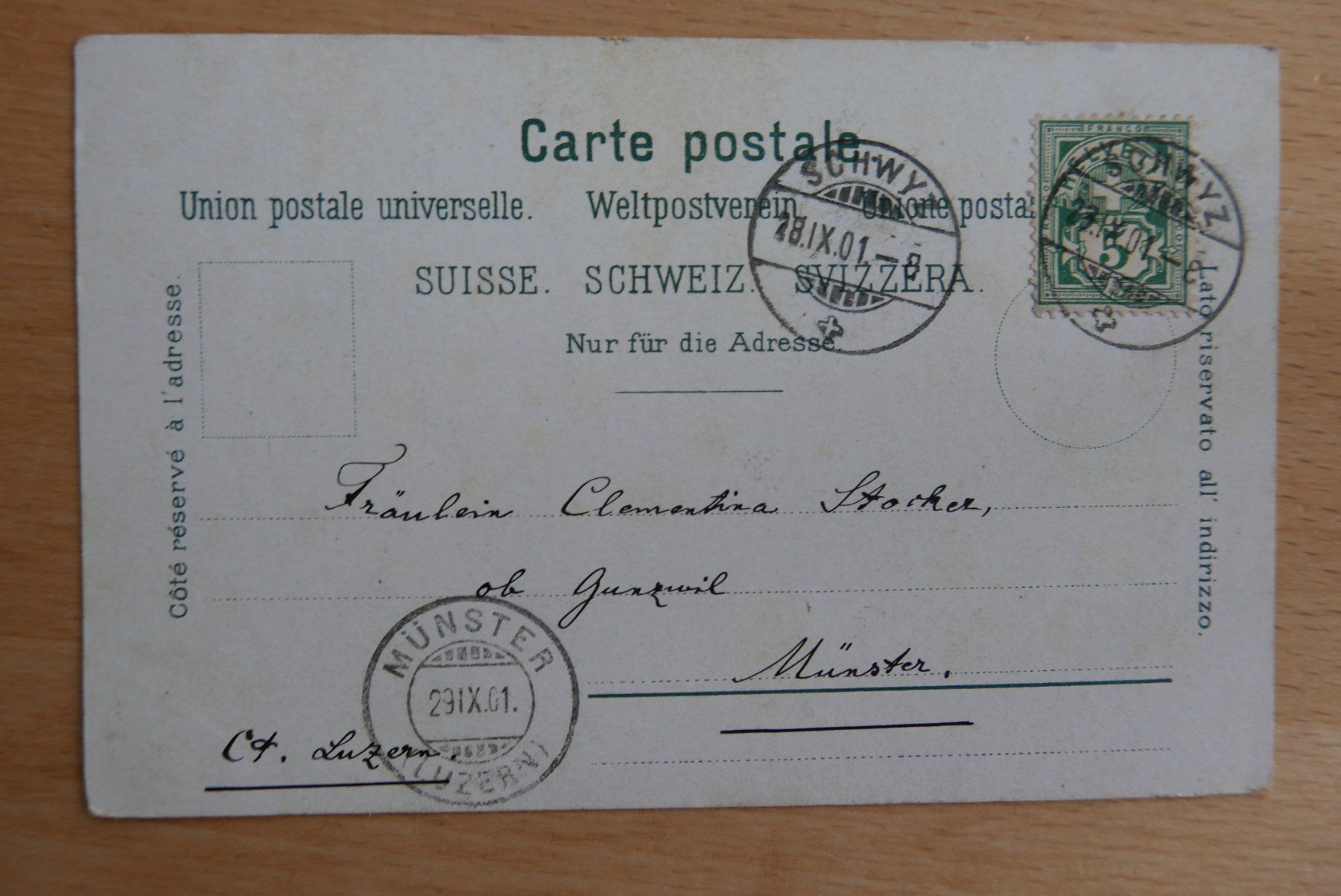 Cartes postales: A.K. Gotthard - Express 1901 – D'occasion à Rotkreuz par nigal 2