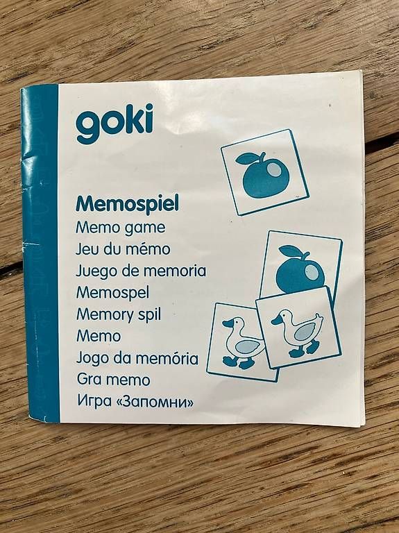Spiele: Mein erstes Memory – Gebraucht aus Bern von korpuskel 3