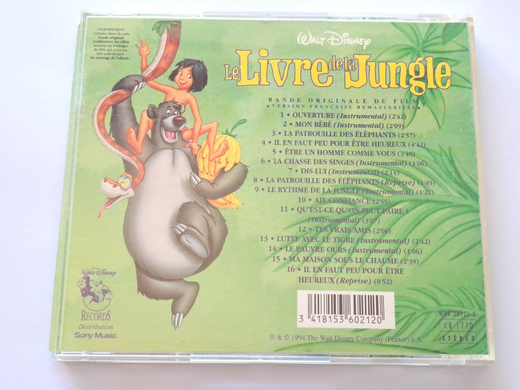 CDs: CD Le Livre de la Jungle  – Gebraucht aus Pully von bro_n52j 1